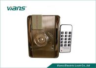 EM Card Home Security Door Locks Dengan Remote Control Terbuka, Nickel Plating Finish