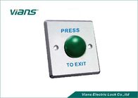 Pintu Logam Jamur Keluar Push Button Switch Stainless Steel IP50