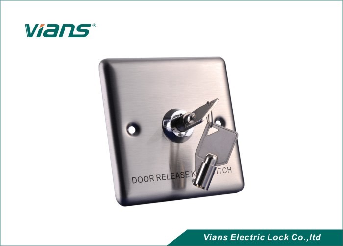 Populer Stainless Steel Pintu Keluar Tombol Dengan Kunci Untuk Sistem Pintu Keamanan