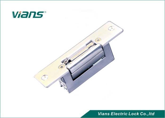 Adjustable Strike listrik Lock Stainless Steel 12V Dengan Bingkai sempit, MA Standard