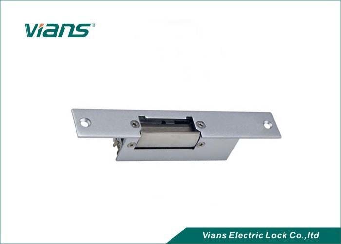 Pintu Aluminium Glass Electric Strike Lock Pemasangan Embedded Panel Pendek