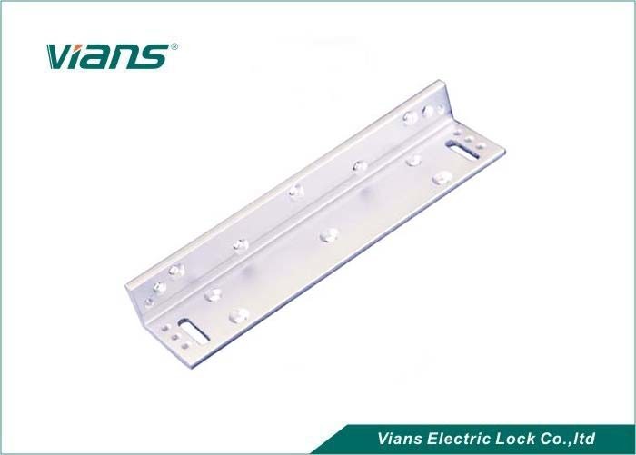 Stainless Steel L Shape Lock Magnetic Kurung Untuk Kayu / Pintu Kaca Dengan CE Disetujui