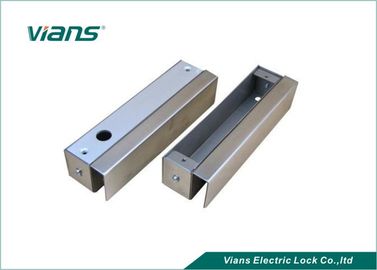 Stainless Steel Electric Bolt Lock Kurung Untuk Glass Door Mounting Dengan Bingkai